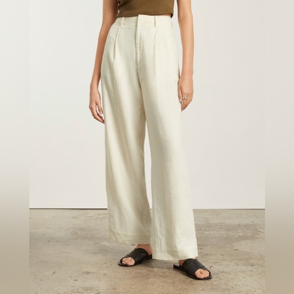 Everlane Way High Drape Pants Sz 0 - Picture 1 of 6